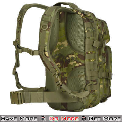 Lancer Tactical Laser Cut Webbing Multi-Purpose Backpack Front Angle