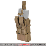 Lancer Tactical M4 / M16 MOLLE Mag Airsoft Pouches Back Angle