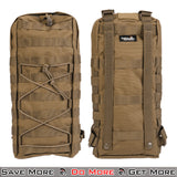 Lancer Tactical Hydration Pack MOLLE Bag for Outdoor Use Back and Front