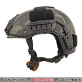 Lancer Tactical Multicam Airsoft Helmet for Protection Side