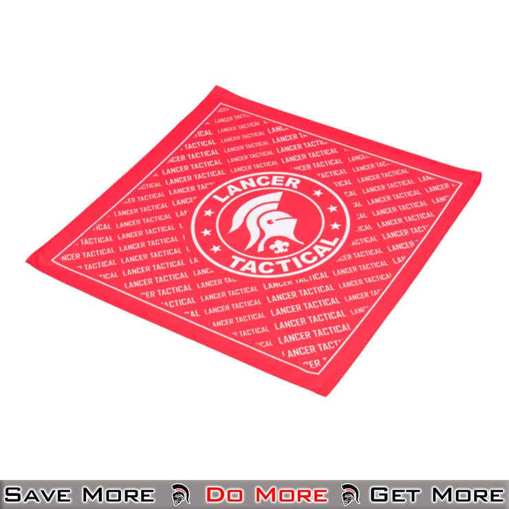 Lancer Tactical Official Airsoft Dead Rag - Red/White Rag