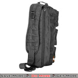 Lancer Utility - MOLLE Airsoft Bag for Outdoor Use Black Back