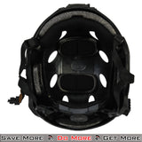Lancer Tactical Polymer Helmet Airsoft for Protection Bottom