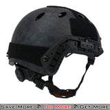 Lancer Tactical Polymer Helmet Airsoft for Protection Facing Back