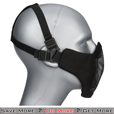 Lancer Tactical Airsoft Safety Mask for Face Protection Profile