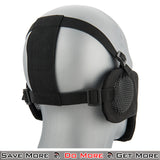 Lancer Tactical Airsoft Safety Mask for Face Protection Back