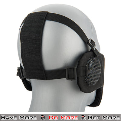 Lancer Tactical Airsoft Safety Mask for Face Protection Back