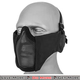 Lancer Tactical Airsoft Safety Mask for Face Protection Front Angle