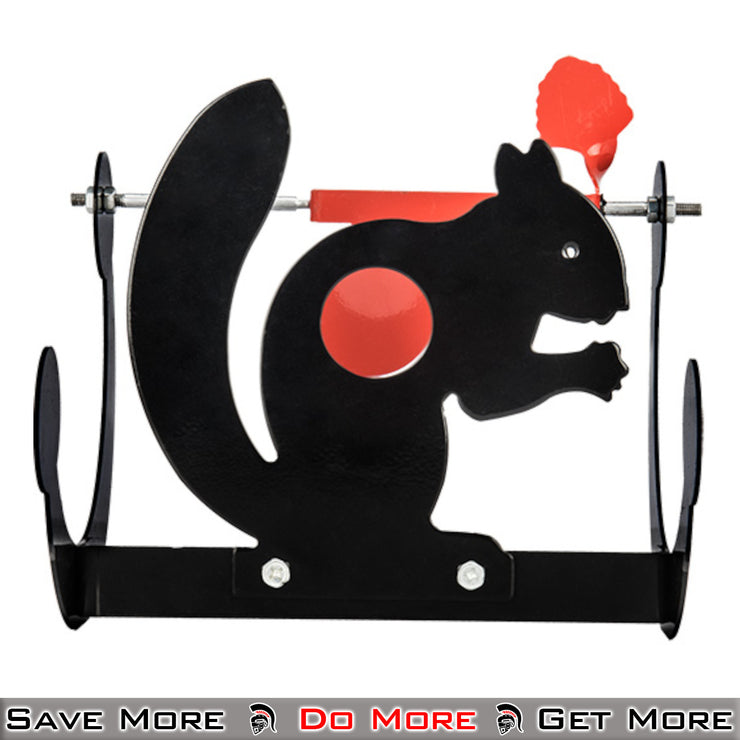 Lancer Tactical Steel Swirling Squirrel Airsoft Target Front