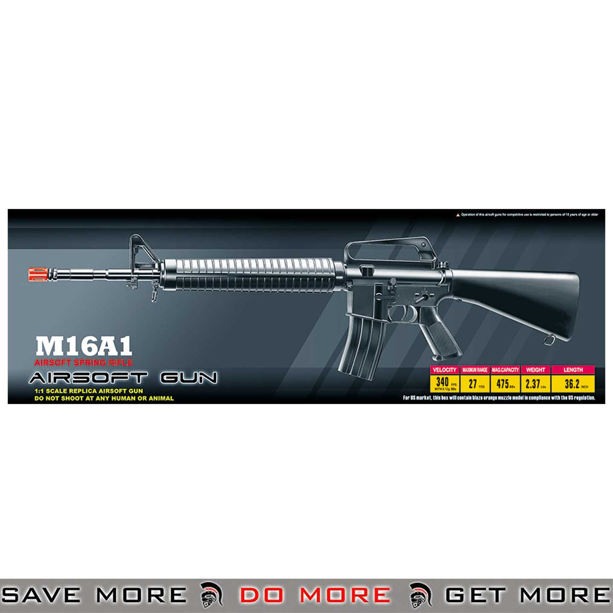 Wellfire Airsoft M4 / M16 Spring Rifle Spare Magazine - ModernAirsoft