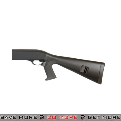 Double Eagle Tri Shot Shell Loading M3 Shotgun M56AL - Long, Pistol Grip, Full Stock Airsoft Shotguns- ModernAirsoft.com