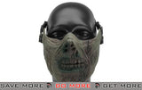 6mmProShop  Iron Face Lower Half Mask "Zombie" - Zombie II Face Masks- ModernAirsoft.com
