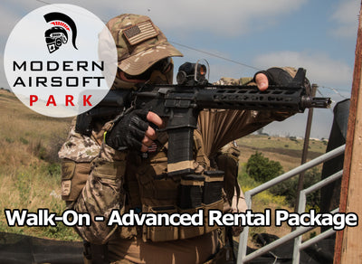 Modern Airsoft Park One Day Admission - Advanced Rental Package