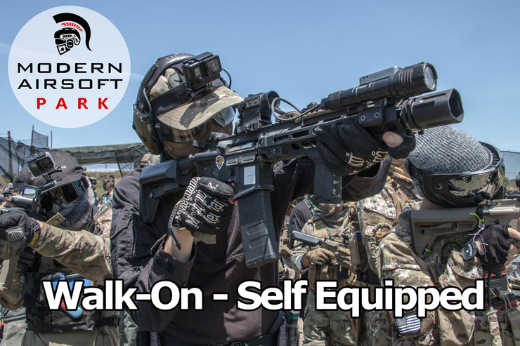 Modern Airsoft Park One Day Admission - Walk-On Self Equipped