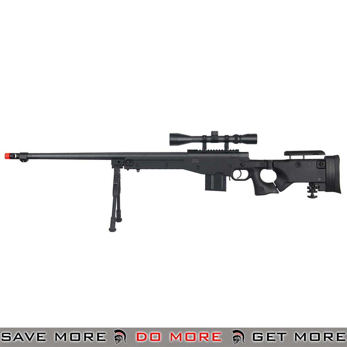 WELL - Réplique Sniper MB4403D, Pack Complet, Spring - Safe Zone