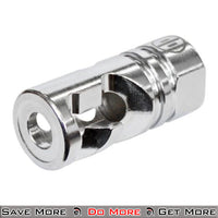 Madbull Airsoft PWS DNTC Type 4 223 Silver Compensator