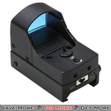 NcStar Tactical Compact Black Red Dot Sight for Airsoft Blue Back