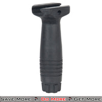 Nylon Polymer Vertical Picatinny Airsoft Foregrip at an Angle