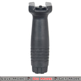 Nylon Polymer Vertical Picatinny Airsoft Foregrip Straight On