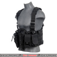 Nylon Chest Harness Airsoft Vest Tactical Plate Carrier Front Side