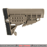 Ranger Armory Mil-Spec Stock (Tan) for Airsoft M4 Right Profile