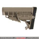 Ranger Armory Mil-Spec Stock (Tan) for Airsoft M4 Left Profile