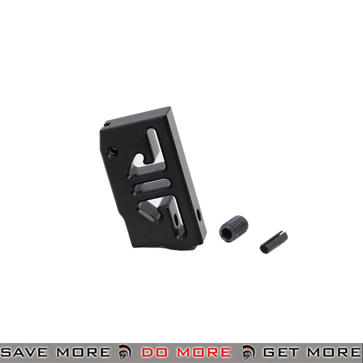 LA Capa Customs “S2” Flat Trigger For Hi Capa GBB Airsoft Pistols - Black