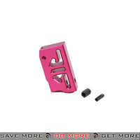 LA Capa Customs “S2” Flat Trigger For Hi Capa GBB Airsoft Pistols - Pink