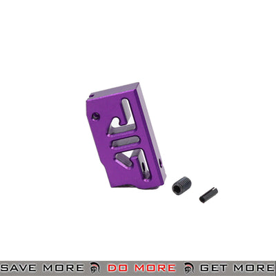 LA Capa Customs “S2” Flat Trigger For Hi Capa GBB Airsoft Pistols - Purple