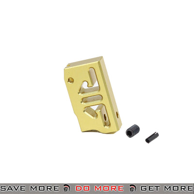 LA Capa Customs “S2” Flat Trigger For Hi Capa GBB Airsoft Pistols - Gold