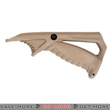 Sentinel Gears Rail Tactical Ergonomic Pointing Angled Foregrip SG-46-4T - Tan Vertical Grips- ModernAirsoft.com