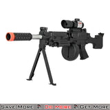 Spring Rifle W/ Scope Spring Powered Airsoft Gun Left Angle