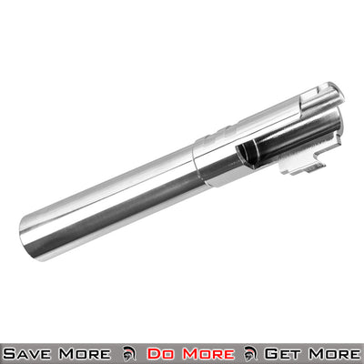 Stainless Steel Threaded Outer Barrel for 5.1 Silver Angle Turned