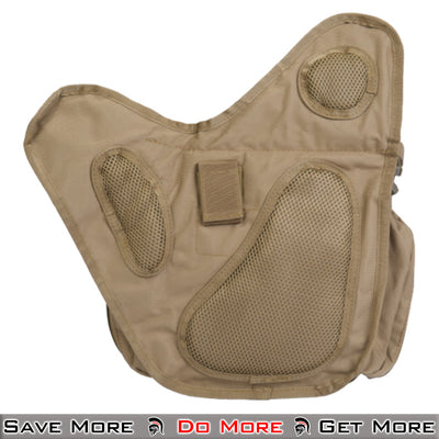 Lancer Tactical Messenger Bag MOLLE Bag for Outdoor Use Back