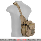 Lancer Tactical Messenger Bag MOLLE Bag for Outdoor Use On Person Example 2