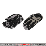 UK Arms Airsoft Impact Pro Fitted Protective Gloves Other Side