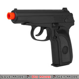 UK Arms G29 Metal Spring Powered Airsoft Pistol Black Left Angle