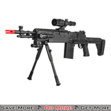 UK Arms Rifle w/ Attachments & Pistol Airsoft Spring Gun Angle