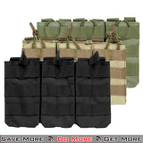 VISM MOLLE Triple Magazine MOLLE Mag Airsoft Pouches Collection