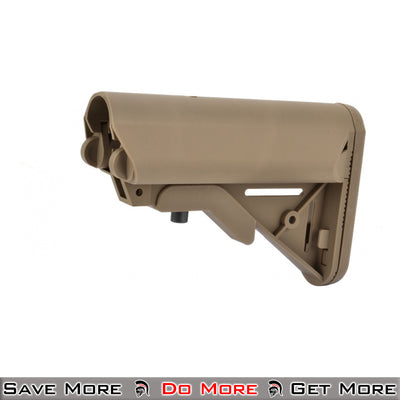 We Tech Sopmod Stock for Airsoft M4 Automatic Rifle Left Angle