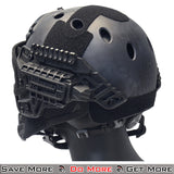 WoSport Bump Mask Airsoft Tactical Helmet for Protection Back View