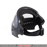WoSport Full Face Airsoft Safety Mask - Eye Protection Back Angle