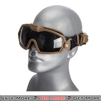 WST Anti-Fog Airsoft Safety Goggles for Eye Protection Facing Left Angle