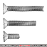 ZC Leopard Screw Set for Airsoft Version 3 Gearbox Sizes