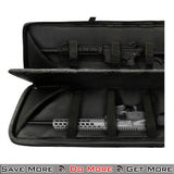 Guawin Laser Cut 46'' Rifle Bag (Black) Tactical MOLLE Bag for Outdoor Use