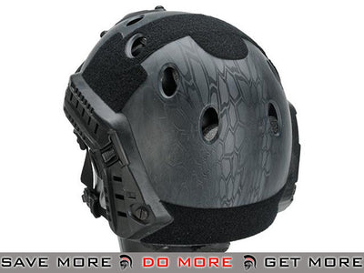 Lancer Tactical Airsoft PJ Type Advanced Bump Helmet - Kryptek Typhon Head - Helmets- ModernAirsoft.com