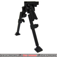Lancer Tactical Retractable Bipod for Airsoft Picatinny Extended