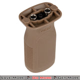 Magpul Moe Short Vertical Foregrip for Airsoft Keymod Top View