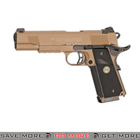 ASG STI Tac Master 1911 Airsoft GBB Pistol desert tan