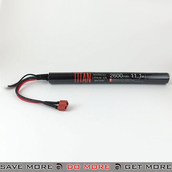 Titan Power Airsoft 11.1v 2600mah Li-ion Deans Stick Battery - 1044